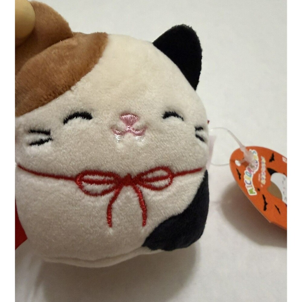 Kellytoy Squishmallows: Halloween Cam the Cat Plush Toy 2.5” Micromallow NWT
